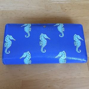 Kate Spade seahorse wallet